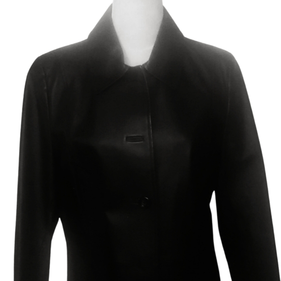 Croft & Barrow Leather Jacket - Picture 2 of 10